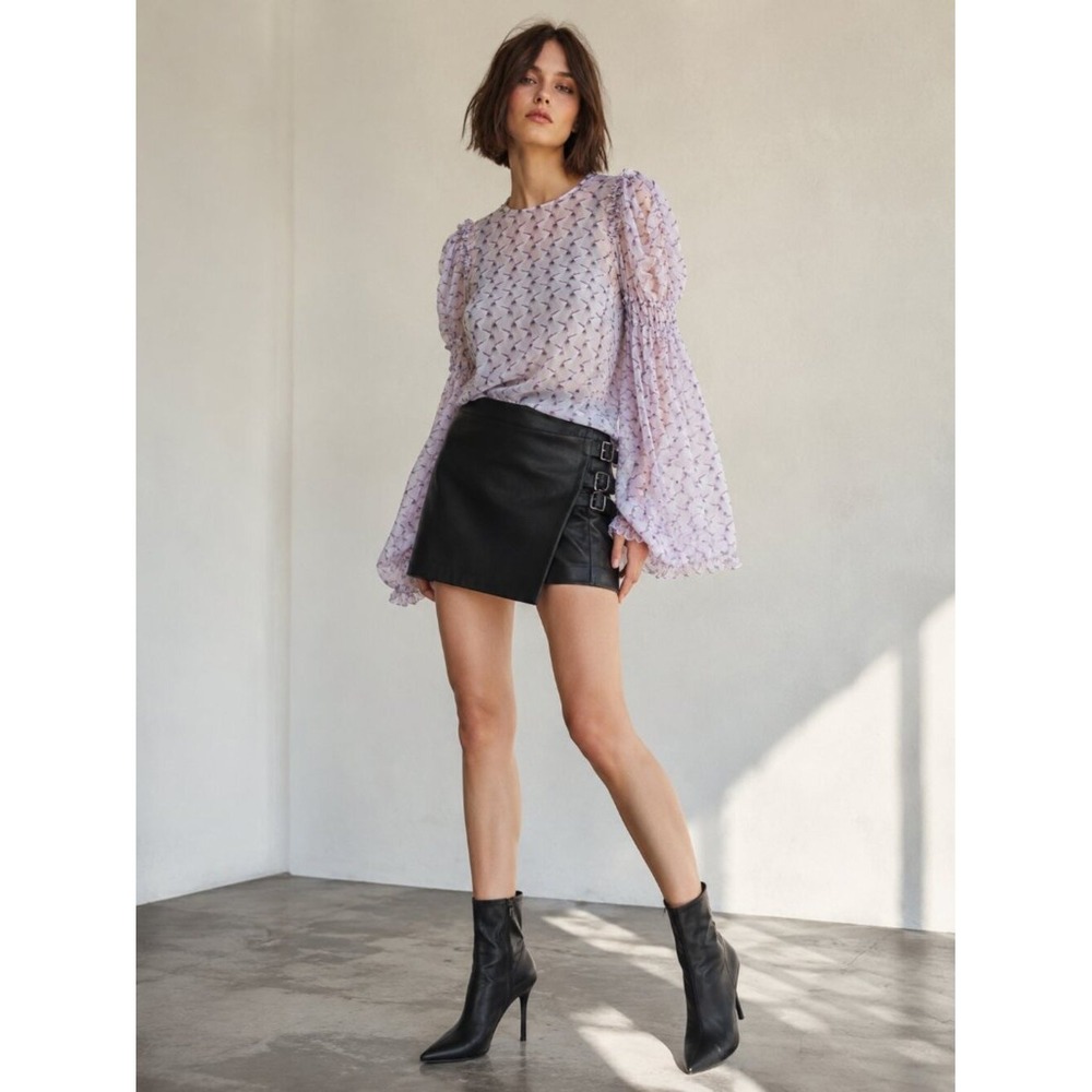 THOMAS WYLDE Bell Sleeve Blouse